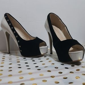 Wan Xiang Ren Platform High Heels Shoes Size 39
